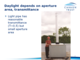 Click to View: 5. Daylight depends on aperture area, transmittance